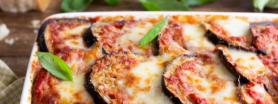 Lingula ta jezična šola parmigiana di melanzane