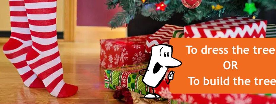 Lingula I Tečaj angleščine - božično drevo