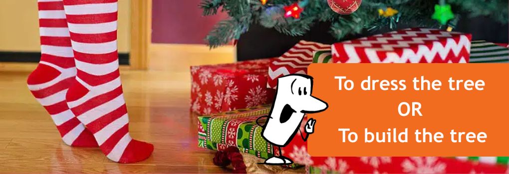 Lingula I Tečaj angleščine - božično drevo